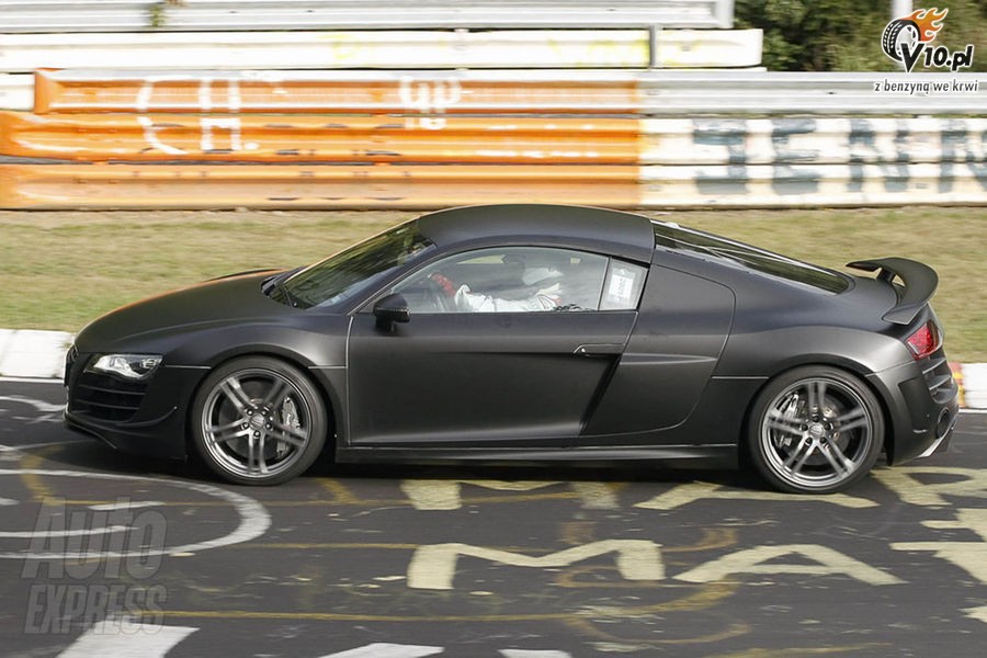 Nowe Audi R8 Clubsport - zdjcie szpiegowskie