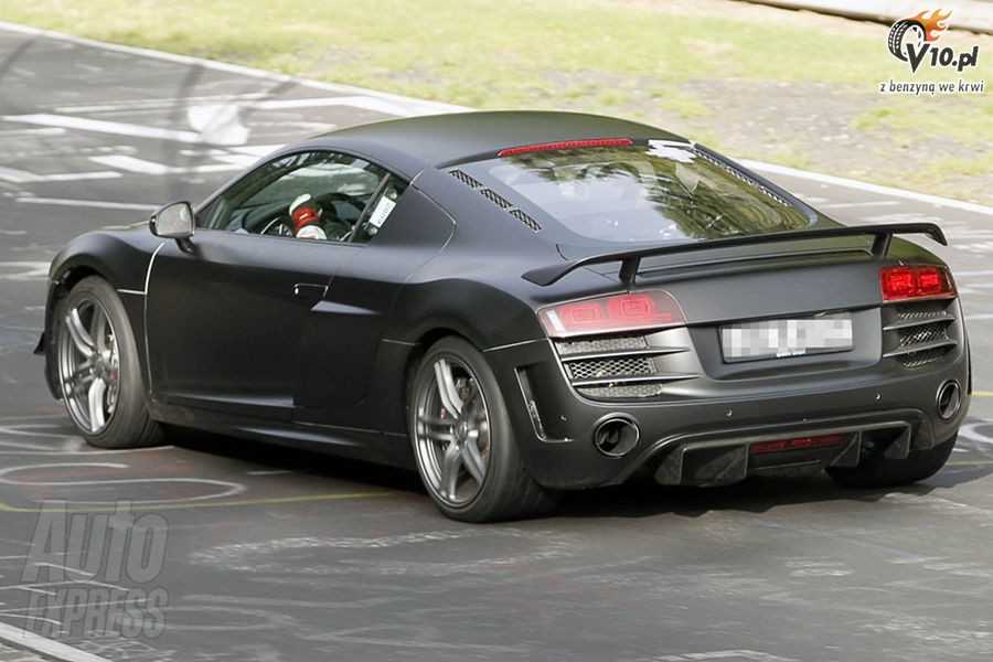Nowe Audi R8 Clubsport - zdjcie szpiegowskie
