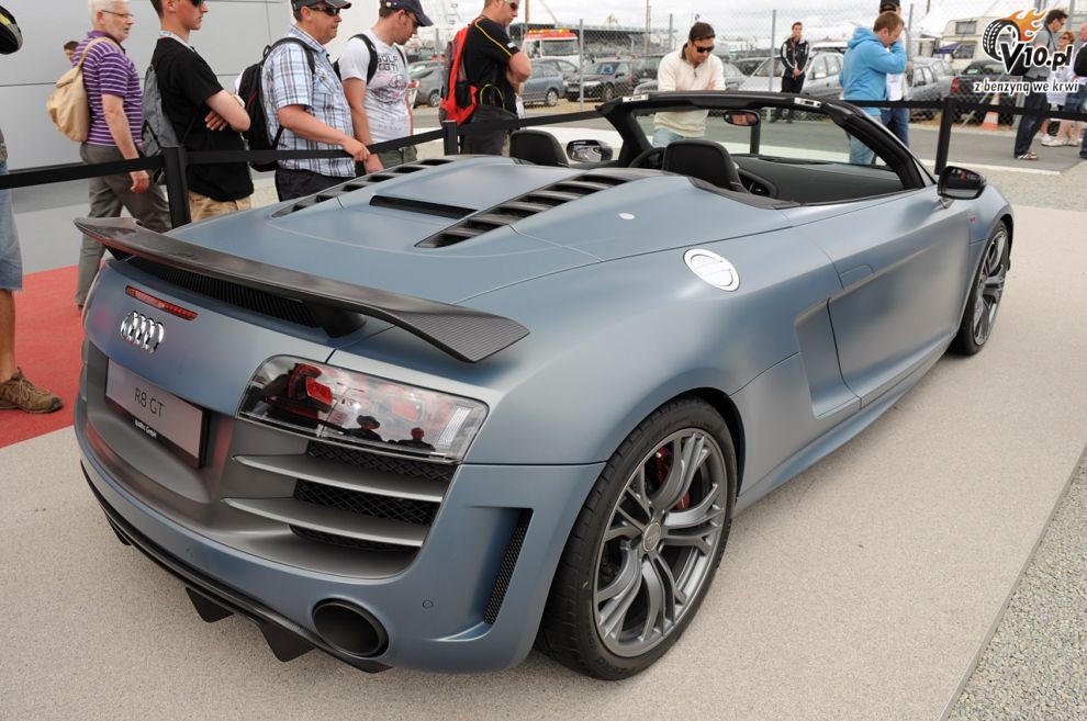 Audi R8 GT Spyder na 2012 rok