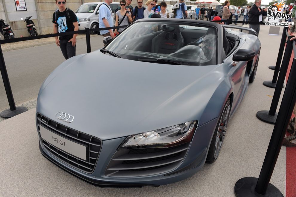 Audi R8 GT Spyder na 2012 rok