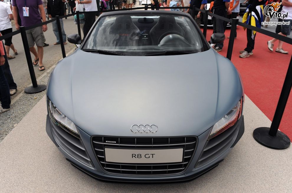 Audi R8 GT Spyder na 2012 rok