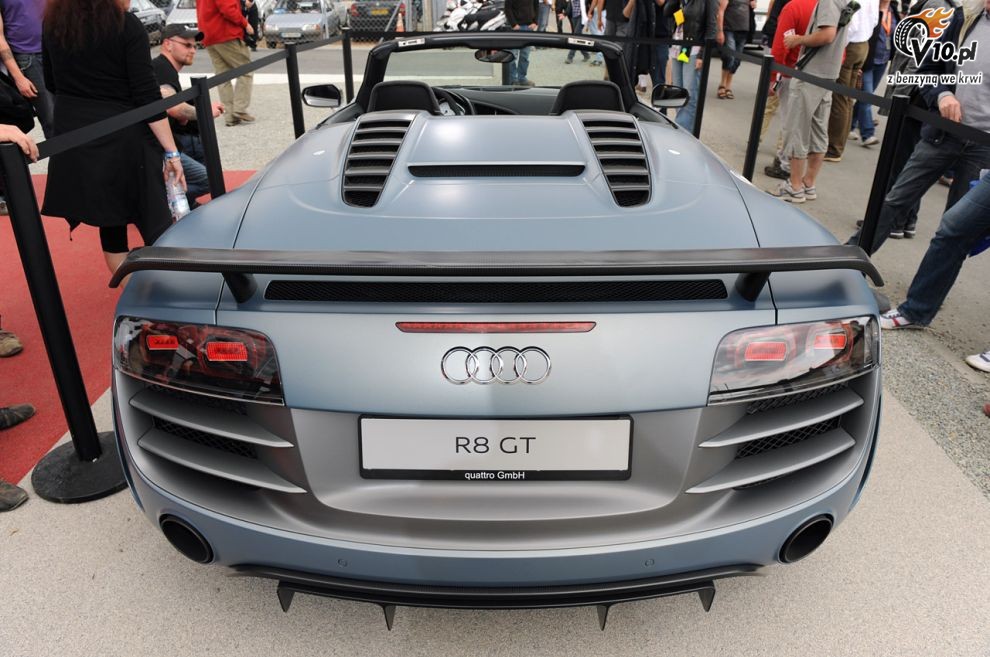 Audi R8 GT Spyder na 2012 rok