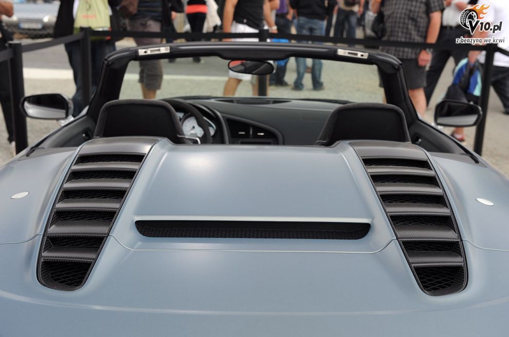 Audi R8 GT Spyder na 2012 rok