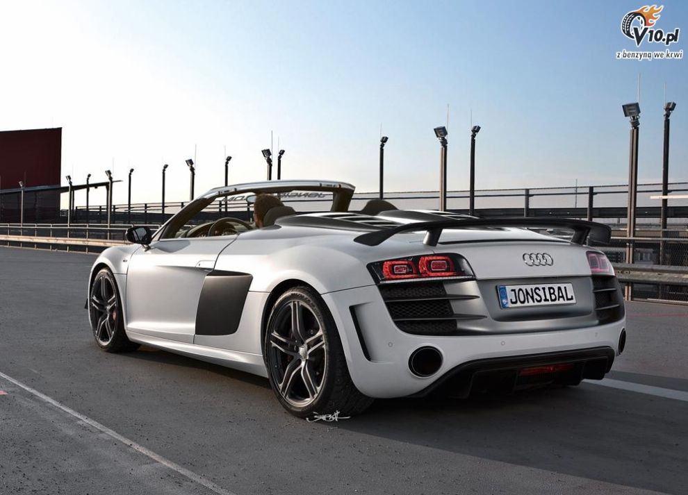 Nowe Audi R8 GT Spyder - wizualizacja