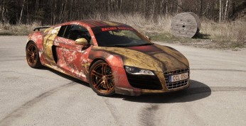 Audi R8 V10 w stylu Iron Man