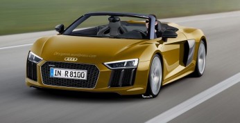 Nowe Audi R8 Spyder - wizualizacja