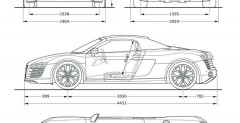 Nowe Audi R8 Spyder 4.2 V8 FSI