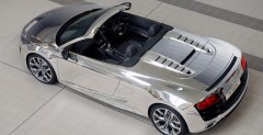 Chromowane Audi R8 Spyder