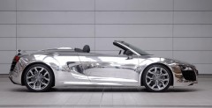 Chromowane Audi R8 Spyder