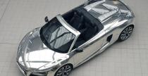 Chromowane Audi R8 Spyder
