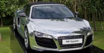 Chromowane Audi R8 Spyder