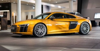 Audi R8 V10 Plus Exclusive Gold - kolejna perełka z Neckarsulm