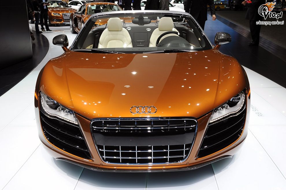 Audi R8 V10 Spyder - Detroit Auto Show 2010