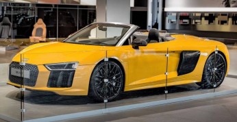 Audi R8 Spyder błyszczy w Neckarsulm