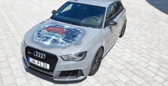 Audi RS3 wyposażone w koła z włókna węglowego
