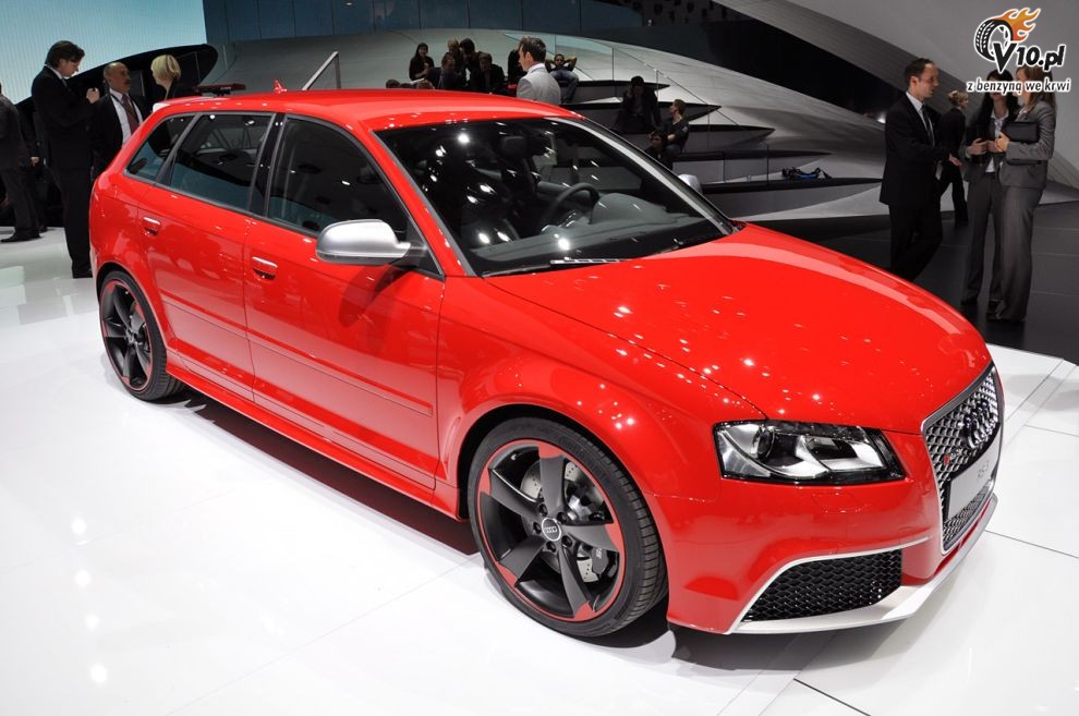 Audi RS3 Sportback na targach w Genewie