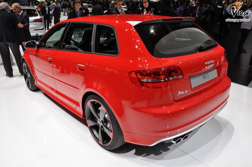 Audi RS3 Sportback na targach w Genewie