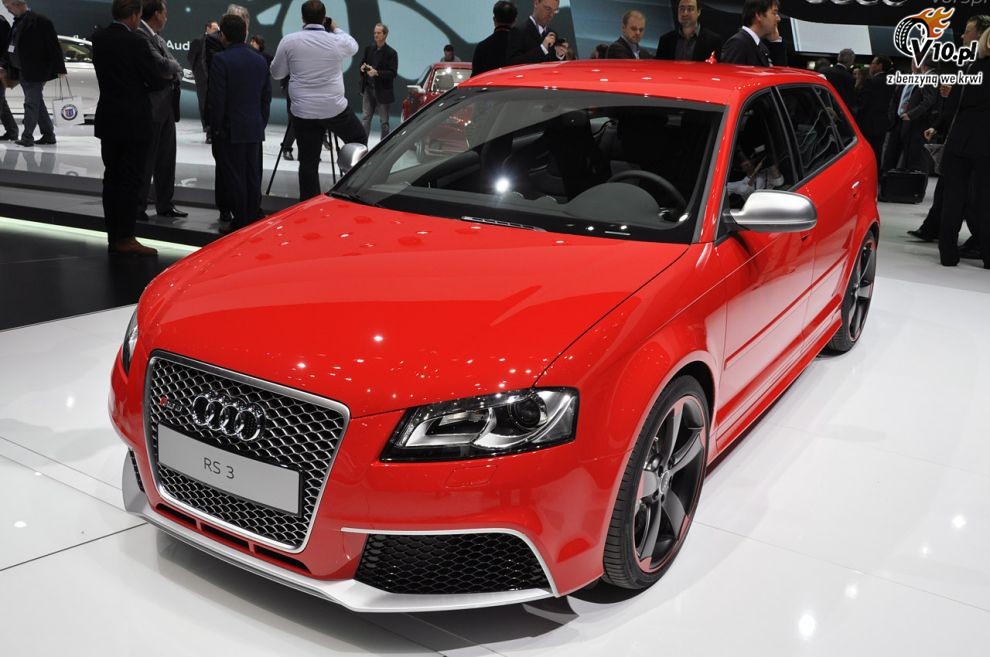 Audi RS3 Sportback na targach w Genewie