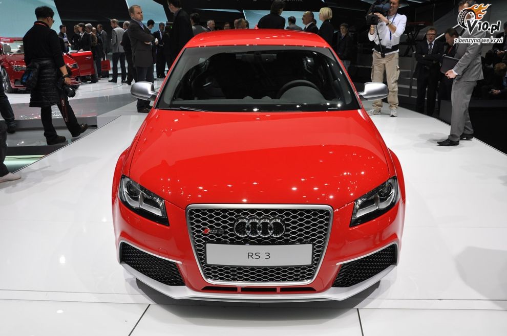 Audi RS3 Sportback na targach w Genewie