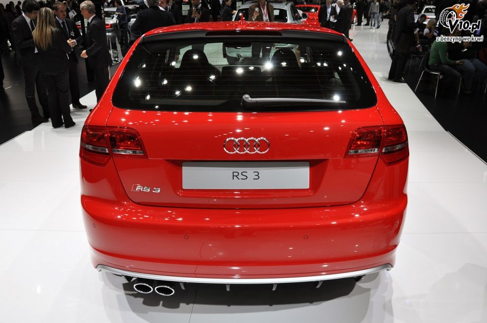 Audi RS3 Sportback na targach w Genewie