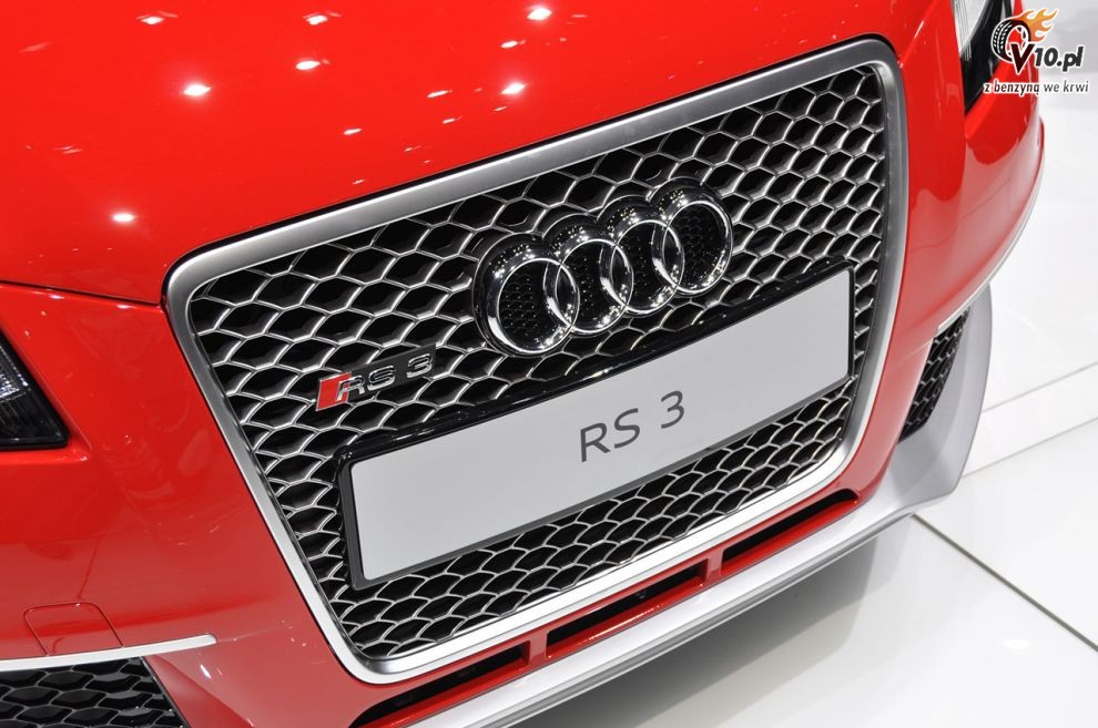 Audi RS3 Sportback na targach w Genewie
