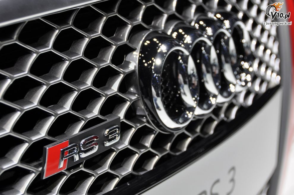 Audi RS3 Sportback na targach w Genewie