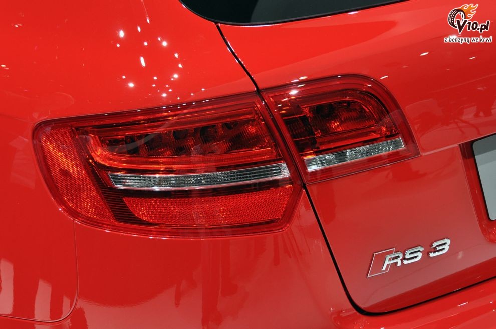 Audi RS3 Sportback na targach w Genewie
