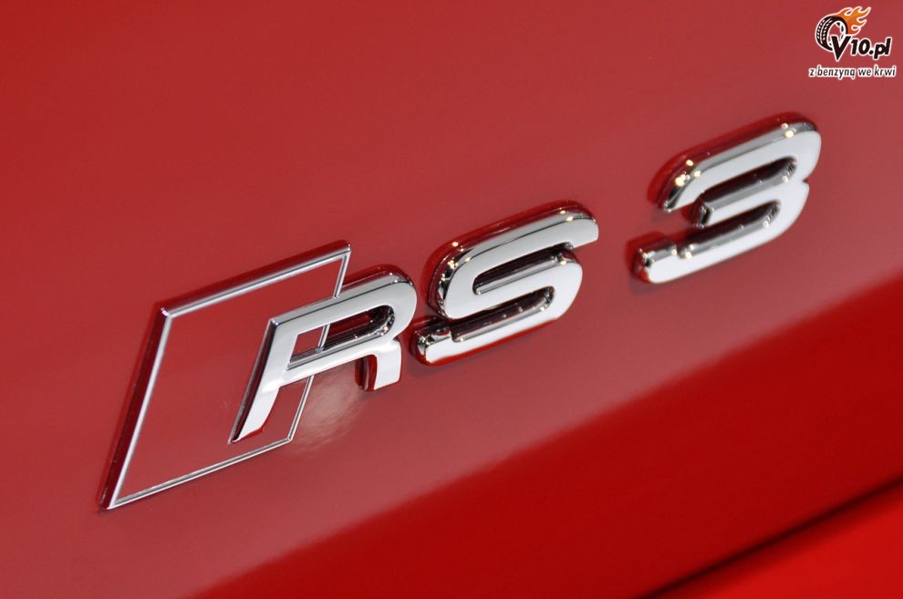 Audi RS3 Sportback na targach w Genewie