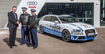 Audi RS4 zasiliło szeregi australijskiej policji