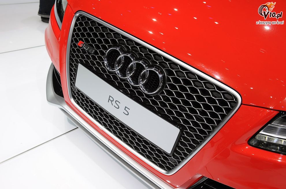 Nowe Audi RS5 Coupe - Geneva Motor Show 2010