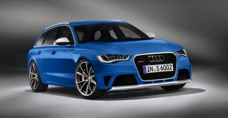 Audi RS6 - wizualizacja