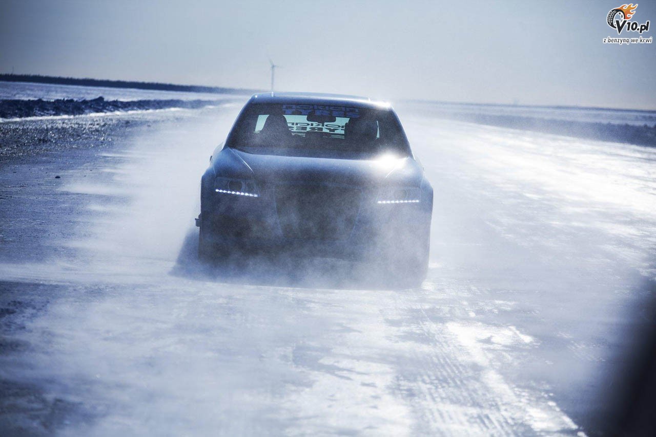 Audi RS6 na oponach Nokian ustanowio kolejny rekord prdkoci na lodzie!