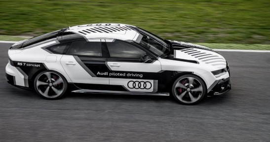 Audi RS7 Piloted Driving
