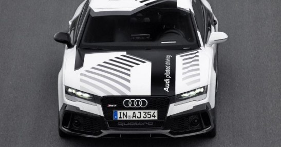 Audi RS7 Piloted Driving