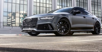 Audi RS7 ubrane w felgi Vellano