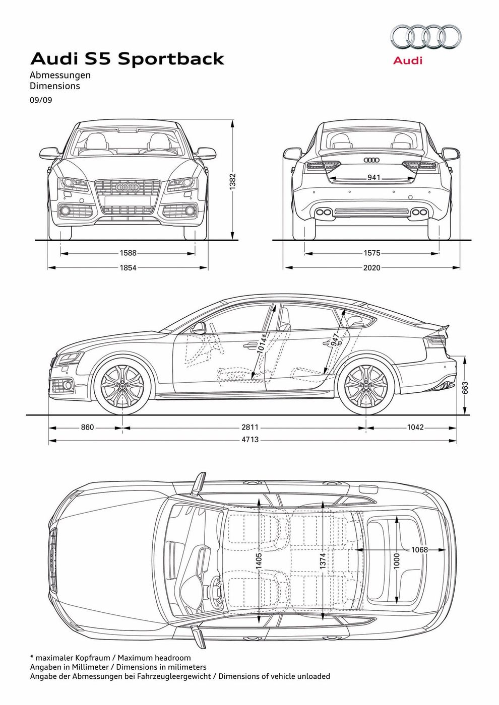 Nowe Audi S5 Sportback