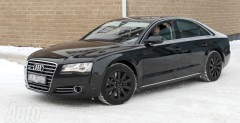 Nowe Audi S8 2010 - zdjcie szpiegowskie