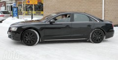 Nowe Audi S8 2010 - zdjcie szpiegowskie