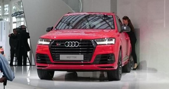Audi SQ7 z nagrodą Autocar Innovation Award 2016