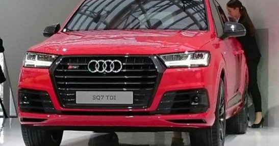 Audi SQ7 z nagrodą Autocar Innovation Award 2016