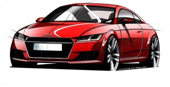 Audi TT na oficjalnych szkicach