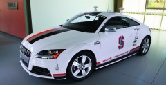Audi quattro bez kierowcy wjechało na Pikes Peak