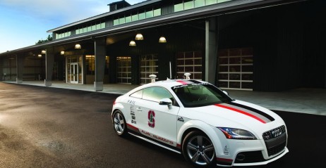 Audi quattro bez kierowcy wjechało na Pikes Peak