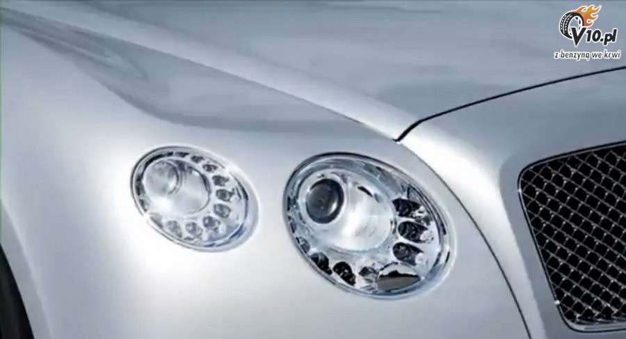 Nowy Bentley Continental 2011 po face liftingu - teaser