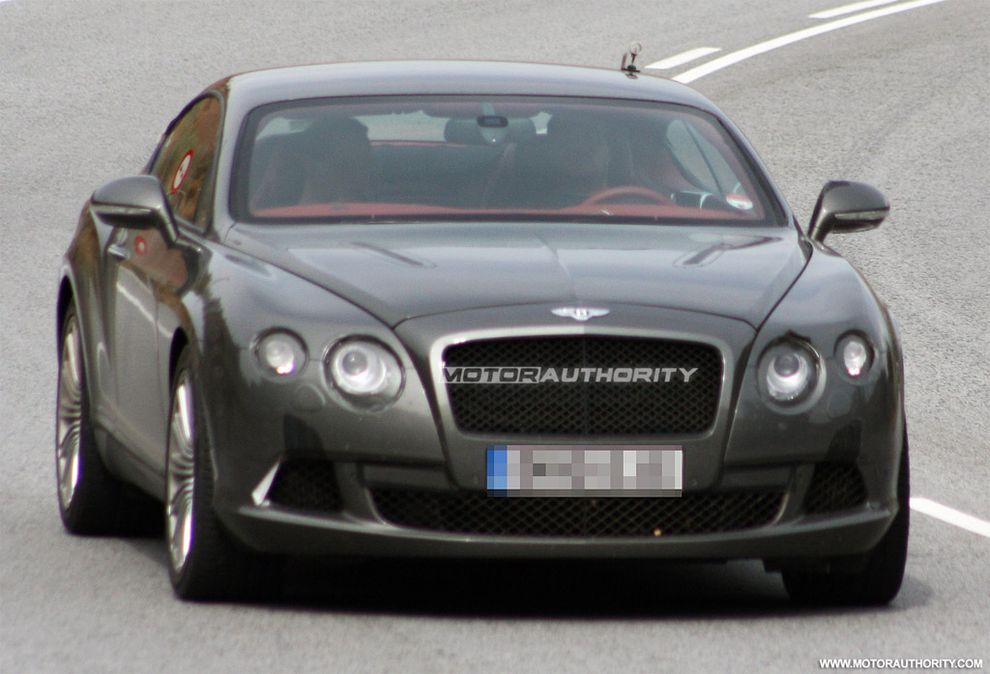 Nowy Bentley Continental GT po face liftingu - zdjcie szpiegowskie
