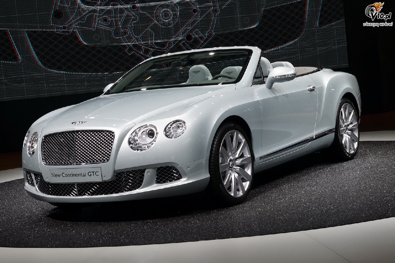 Bentley Continental GTC po liftingu
