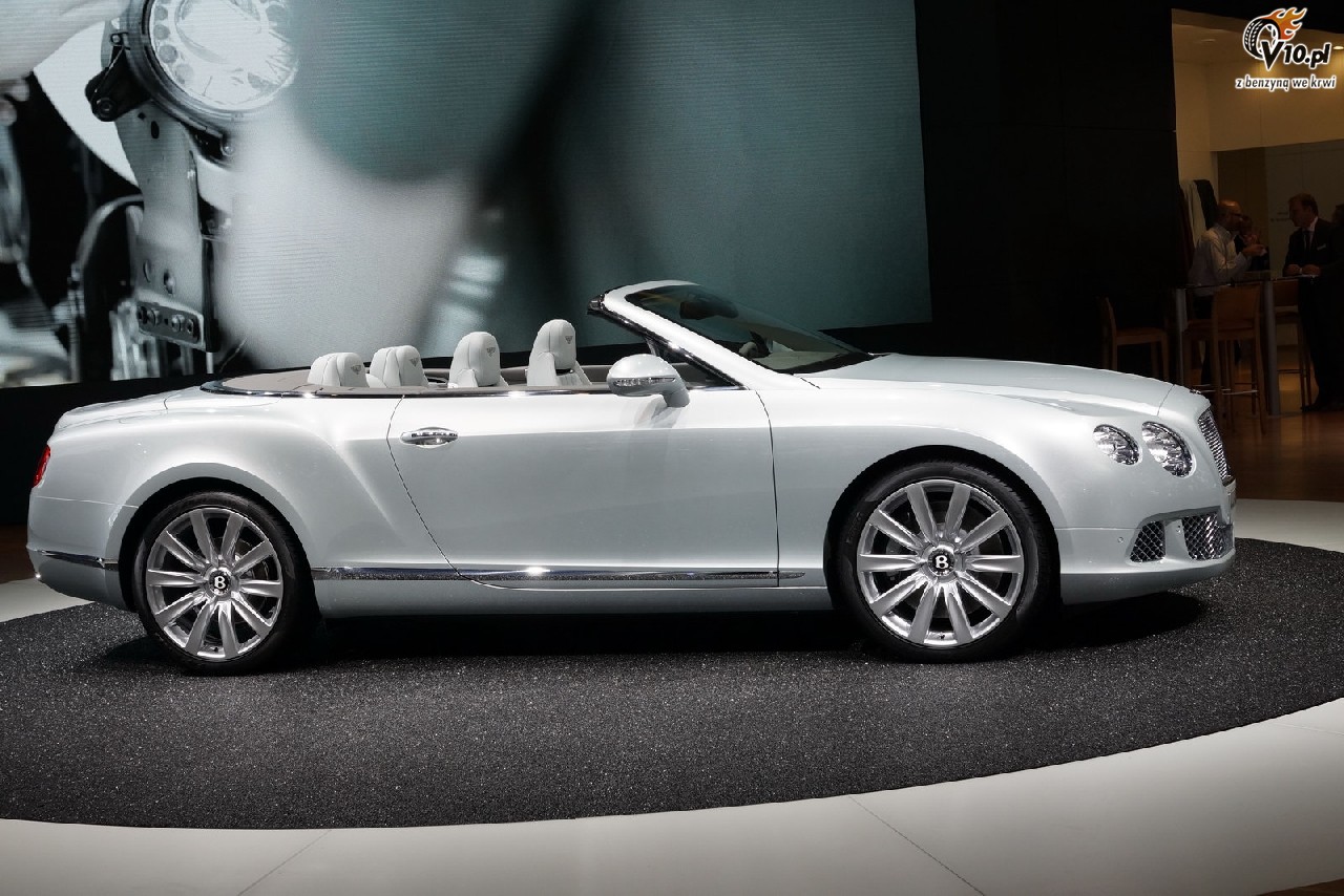 Bentley Continental GTC po liftingu