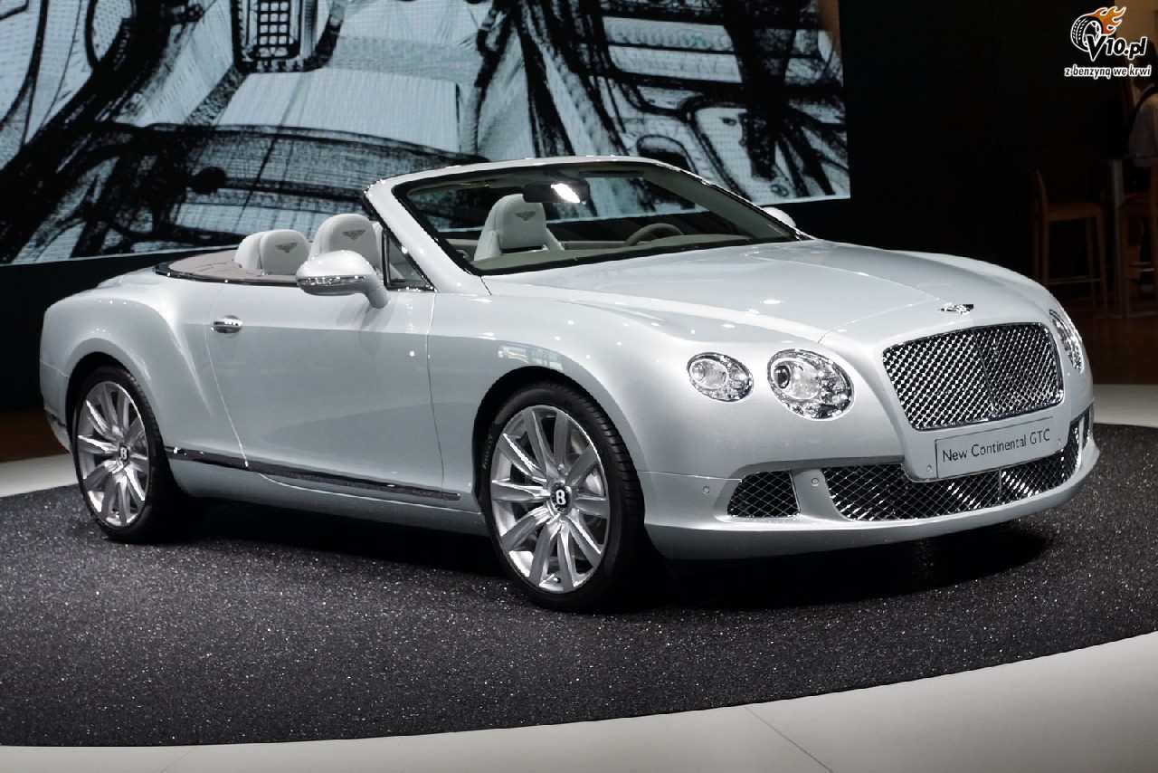 Bentley Continental GTC po liftingu