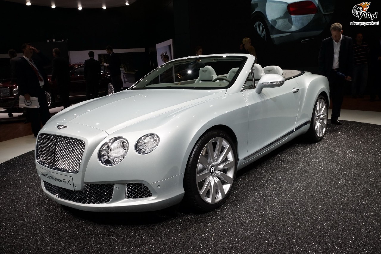 Bentley Continental GTC po liftingu