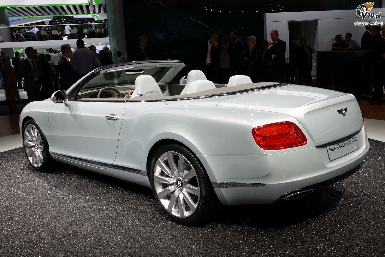 Bentley Continental GTC po liftingu